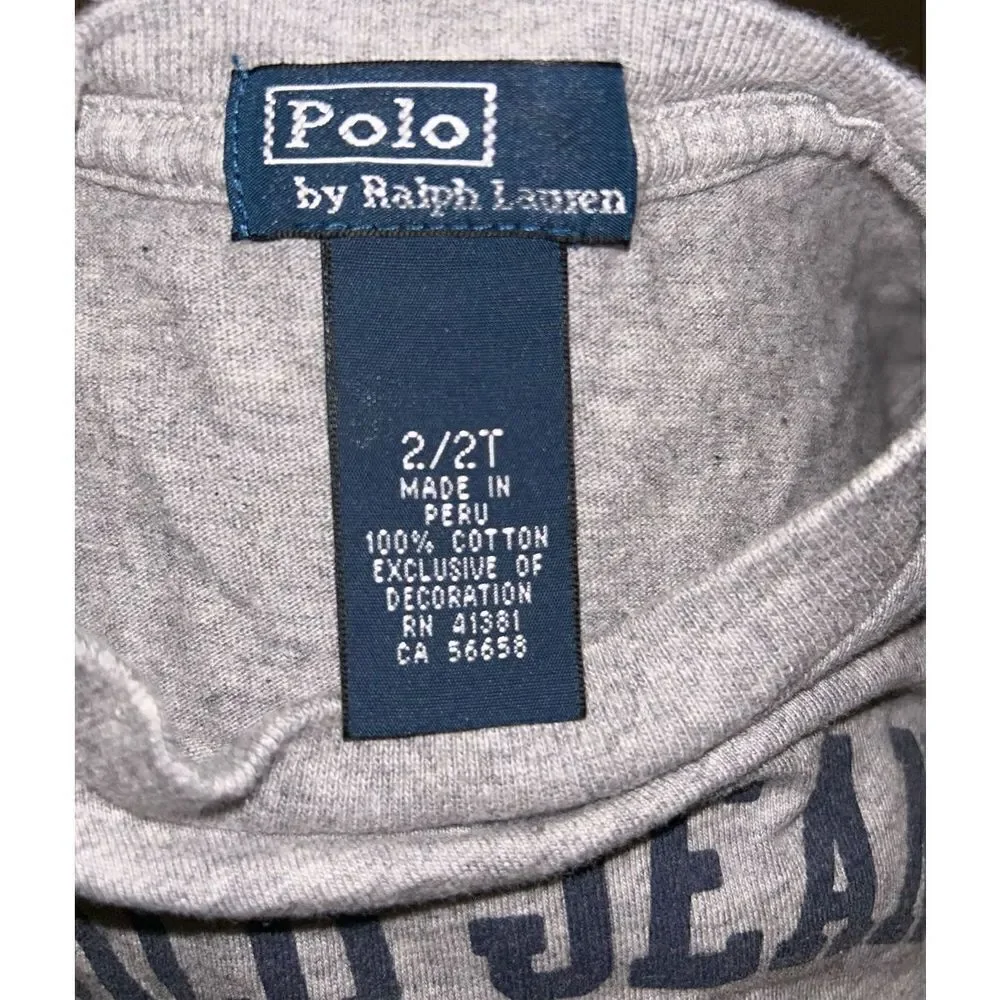 Polo Ralph Lauren toddler‎ graphic t-shirt size 2T